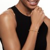Ross-Simons 7.50 ct. t.w. Multi-Gemstone Paper Clip Link Bracelet in 18kt Gold Over Sterling - 2 of 4