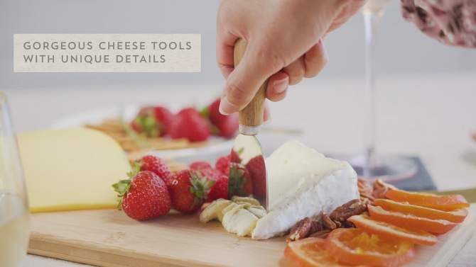 Starlight Cheese Knife Set by Twine, 2 of 9, play video