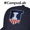 University Of Illinois Mascot Cotton Twill Trucker Cap Navy OS - 4 of 4