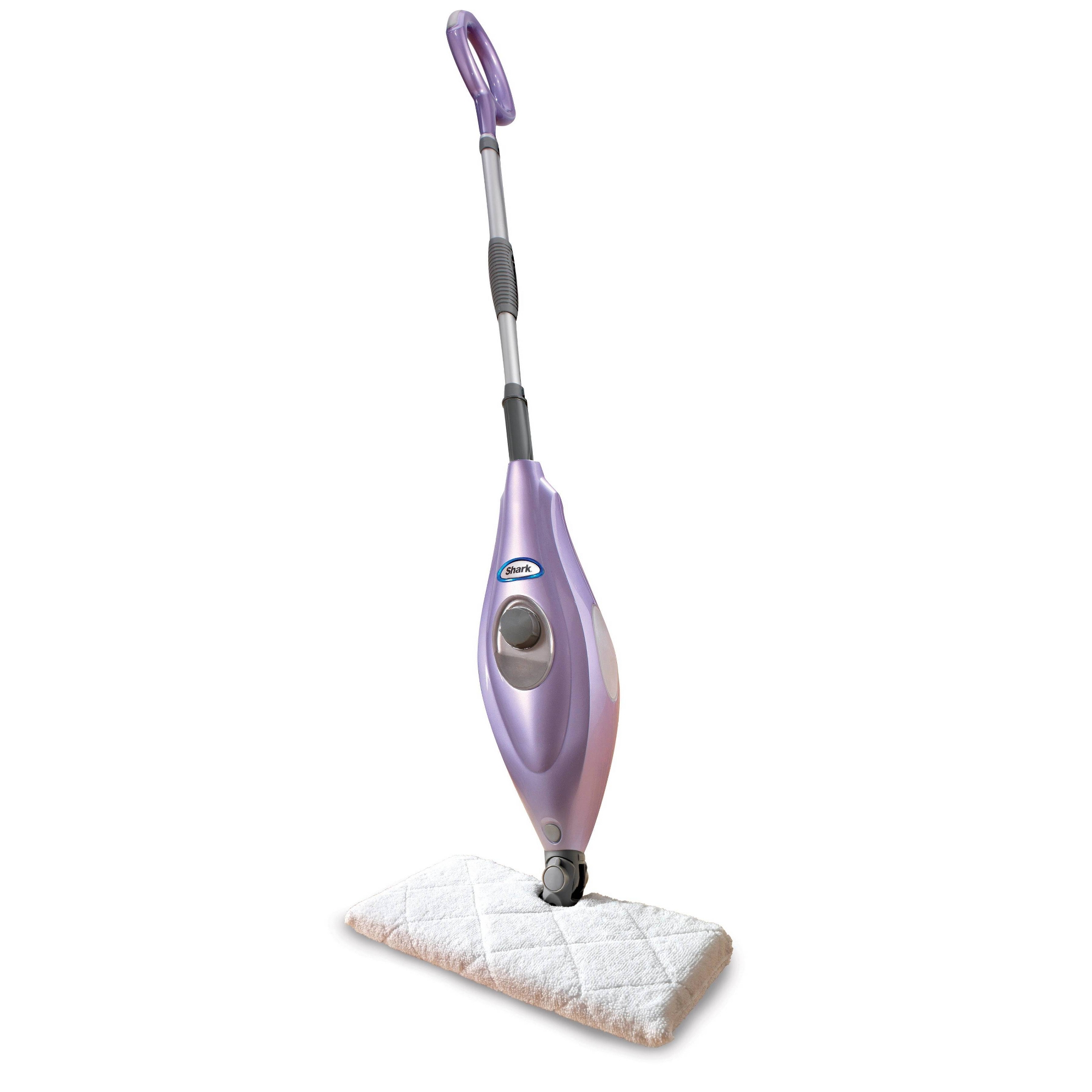 Shark Steam Pocket Mop for Sanitizing Sealed Hard Floors S3501 12" Cleaning Path Purple
