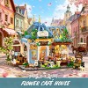 1520 PCS Flower Coffee Floral Bakery House Building Sets for Adults and Kids Aged 12+ - 4 of 4