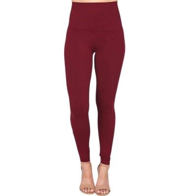 Women's Solid Leggings - M.RENA