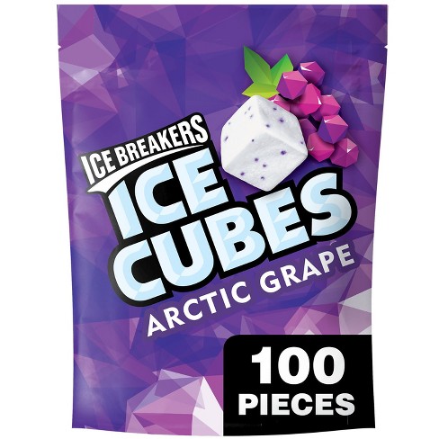 ICE BREAKERS ICE CUBES Bubble Breeze Sugar Free Gum, 40 Pieces, 3.24 oz  Bottle