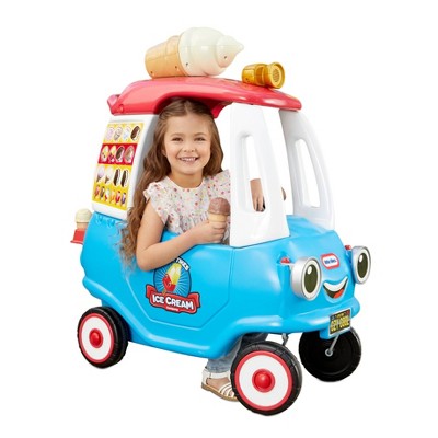 versieren chaos diepvries Little Tikes Cozy Ice Cream Truck Ride-on : Target