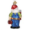 Old World Christmas Blown Glass Ornament for Christmas Tree, Handyman Santa - 3 of 4