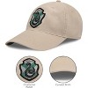 Harry Potter Hat, Baseball Cap Ravenclaw, Slytherin, Gryffindor, Hufflepuff Hat for Men and Women - 3 of 4