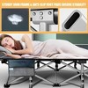 SUGIFT Folding Camping Cots with Removable Cotton Mattress (2 in a set), 600 lbs - 4 of 4
