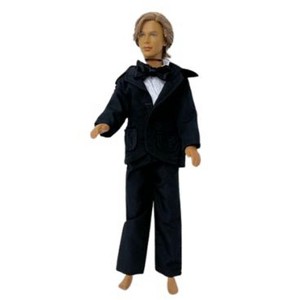 Doll Clothes Superstore Black Tuxedo Fits Barbie's Friend Ken And GI Joe - 1 of 4
