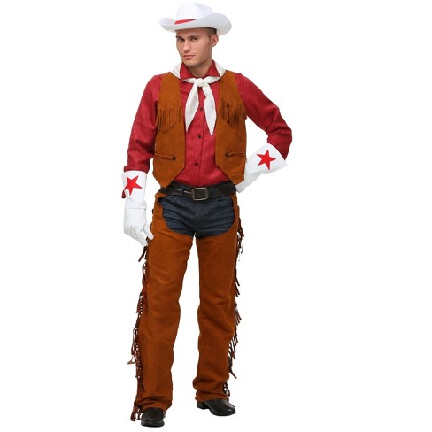 Halloweencostumes.com Adult Men Cowboy Costume : Target