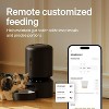 Automatic Cat Dog Feeder with 5G WiFi, Timed Food Dispenser with Fresh Lock, Programmable for 10 Meals - 2 of 4