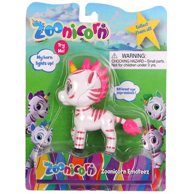Zoonicorn Emoteez Surprise Toy - 4" Light-Up Plush, Aliel Ene Promi Valeo, Kids