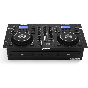 GEMINI CDM-4000BT CD/Mixer Combo Player with Bluetooth Input - 1 of 4