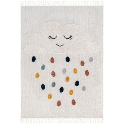 Nuloom Marleigh Graphic 8x11 Indoor Area Rug for Living Room Bedroom Dining Room Nursery Kitchen, Off White
