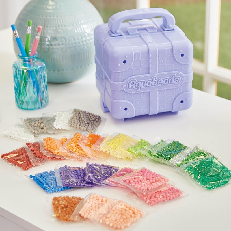 Aquabeads Mega Bead Trunk Refill Pack, Arts & Crafts Bead Refill Kit for Children - over 3,000 Beads Included, Ages 4 and Up, 2 of 7