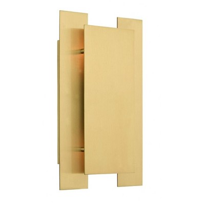 Livex Lighting Varick 2 - Light Wall Light in  Satin Brass