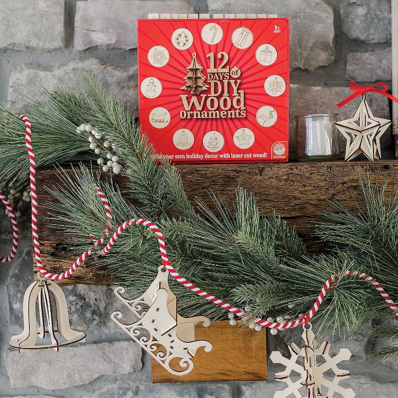 Sensory Genius 12 Days of DIY Wood Ornaments Advent Calendar, 4 of 5
