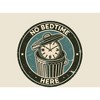 No Bedtime Here
 Adult Crew Neck Short Sleeve Tee - 2 of 2