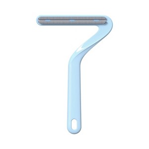 Double-Sided Electrostatic Hair Removal Brush Clothes Dust Removal Scraper(Blue) - 1 of 4