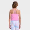 Girls' Strappy Crop Tank Top - All In Motion™ - 2 of 3