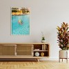 Amanti Art Palm Springs Pool Day by Bethany Young Wood Framed Wall Art Print - 4 of 4