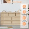 6/7/8 Drawer Dresser - Large Wooden Storage Chest for Bedroom, Nursery & Entryway - 4 of 4