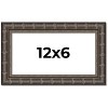 PosterPalooza | 12x6 Modern Bamboo Picture Frame, UV Acrylic, 5 Finishes - 2 of 4
