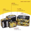 SpongeBob SquarePants Packing Cube Set - 5 Piece Packing Cube Travel Essential - Luggage Organizer Set - For Kids,Teens,Adults - 2 of 4