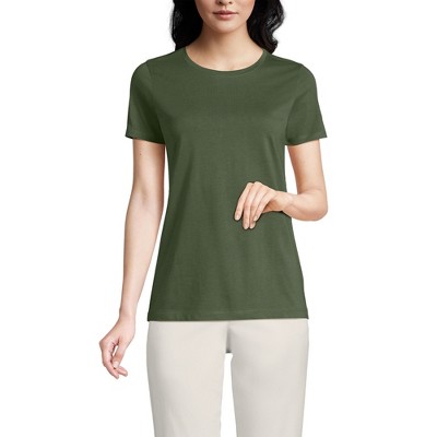 Lands' End Women's Relaxed Supima Cotton T-Shirt