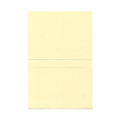 JAM Paper Blank Foldover Cards A7 Size 5 x 6 5/8 Ivory Panel 309943