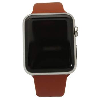 Nfl Las Vegas Raiders Apple Watch Compatible Leather Band - Brown : Target