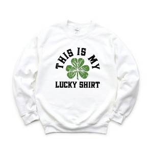 Simply Sage Market Women's Graphic Sweatshirt Lucky Shirt Bold - 1 of 3