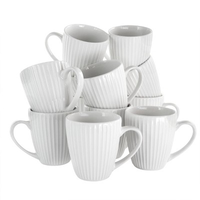 8oz 4pk Porcelain Bloom Mugs - Tabletops Gallery : Target