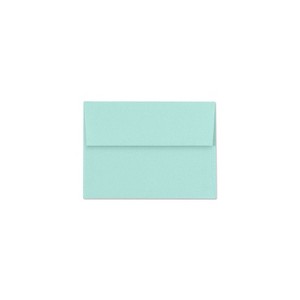 LUX A6 Invitation Envelopes (4 3/4 x 6 1/2) 50/Box Seafoam (LUX-4875-113-50) - 1 of 1