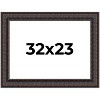 PosterPalooza | 3.5" Wide Ornate Brown Picture Frame - UV Acrylic, Backing Board, Hanging Hardware Included - 2 of 4