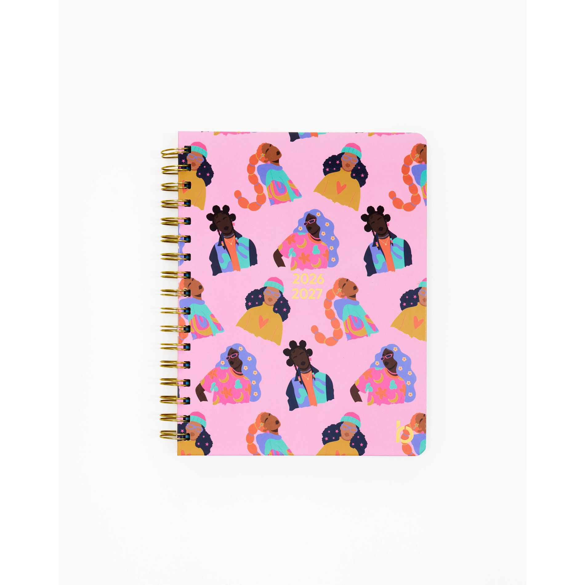 Be Rooted 7"x9" 2026-2027 Academic Planner 'Girls Run The World' All Over Print