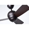 Noble Comfort 30" Ceiling Fan, Dark Bronze with 4-Speed Wall Control - 4 of 4