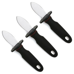 Norpro Grip-EZ Clam / Oyster Knife - Seafood Shellfish Steel Blade Shell Shucker - 1 of 4