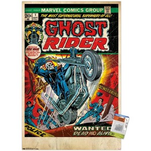Trends International Marvel Comics - Ghost Rider - Cover #1 Unframed Wall Poster Prints - 1 of 4