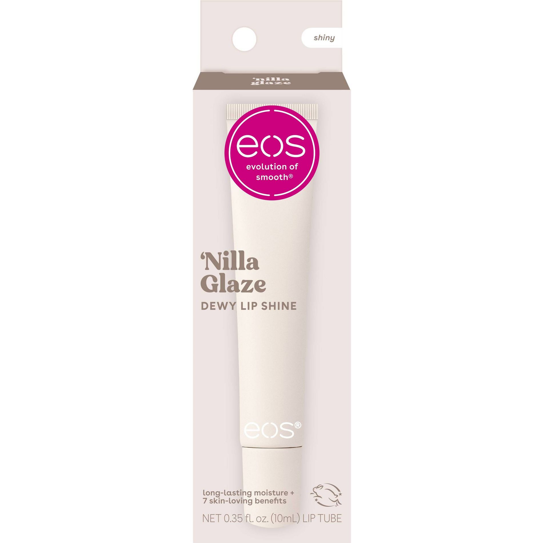 eos Dewy Lip Shine, 'Nilla Glaze - 0.35 fl oz