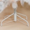 Northlight 7.5' Prelit Artificial Christmas Tree Sparkling White Alaskan Pine - Clear Lights - 3 of 4