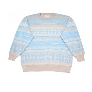 Girl Aspen Ski Snowflake Sweater - Sunkissed Coconut - 1 of 4