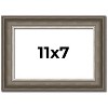 PosterPalooza | Photo Size Weathered Black Picture Frame - UV Acrylic, Foam Board Backing, Hanging Hardware - 2 of 4