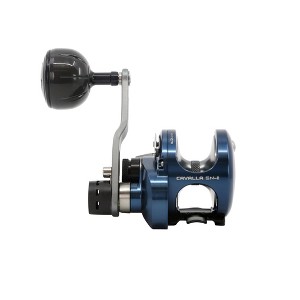 OKUMA Cavalla Two-Speed Lever Drag Reel - Midnight Blue