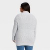 Women's Textured Mock Turtleneck Pullover Sweater - Universal Thread™ - 2 of 3