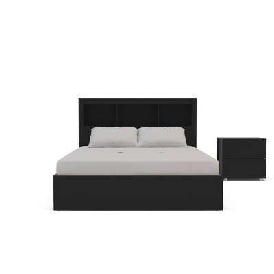 Polifurniture 3pc Madison Bedroom Set with Single Nightstand