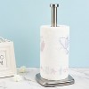 SharpChef Countertop Paper Towel Holder, Stainless Steel Finish, Rust Proof, Fits Most Size Paper Roll - 2 of 4