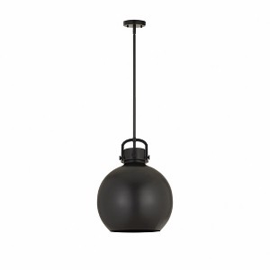 Newton Sphere - 1 Light Pendant In Industrial Style-19.63 Inches Tall and 14 Inches Wide - 1 of 1