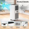 ZAFRO Portable Air Conditioners, 4 Modes Portable AC Unit with Fast Cooling/Energy Efficient/Remote/24Hrs Timer for Bedroom - 3 of 4