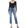 Women's Tummy Control High Rise Slim Straight Jeans - Plus - LOVERVET - 3 of 4