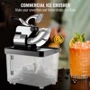 VEVOR 110V Commercial Ice Crusher 440LBS/H, ETL Approved 300W Electric Snow Cone Machine with Dual Blades, Stainless Steel Shaved Ice Machine, Black - 2 of 4